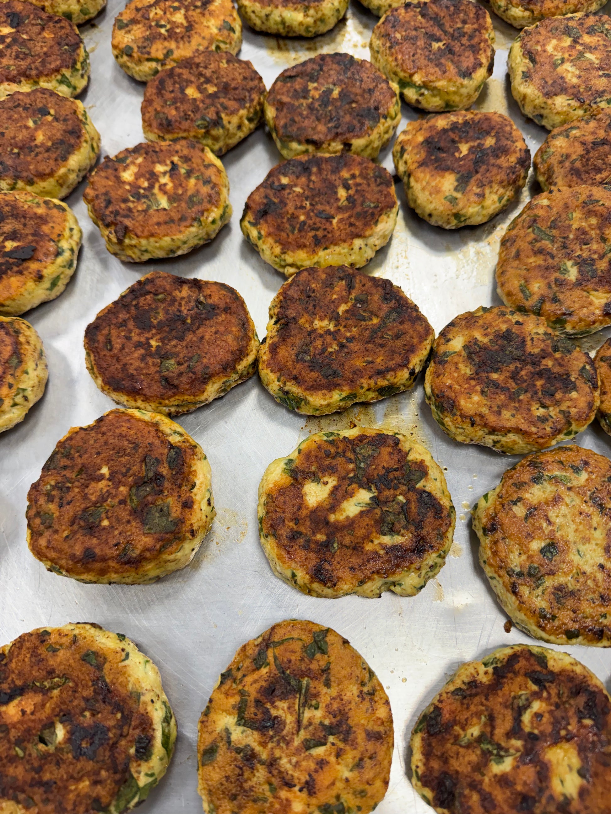 Chicken burgers