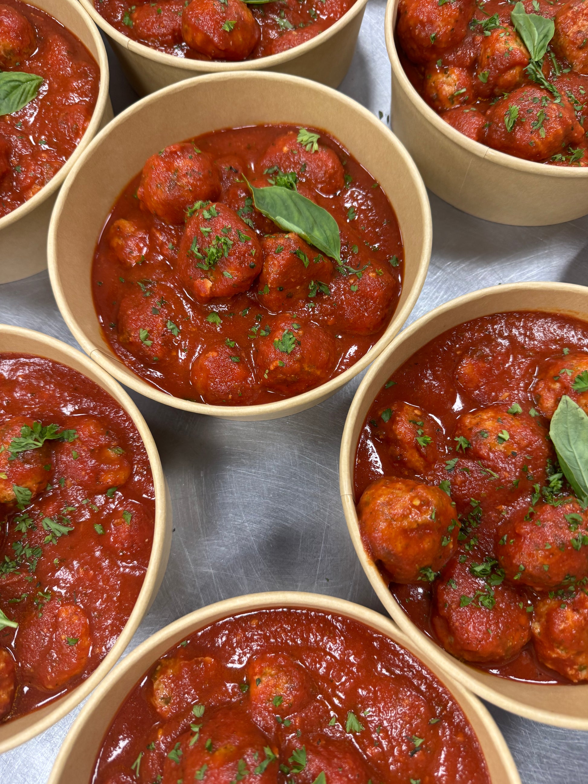 Meatballs and sauce